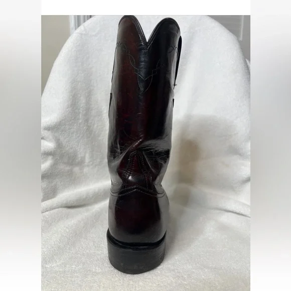Lucchese Cherry Ref Leather Cowboy Boots - Men’s - Picture 15 of 16